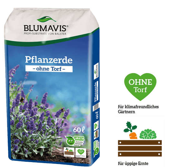 Pflanzerde -ohne Torf- | Blumavis